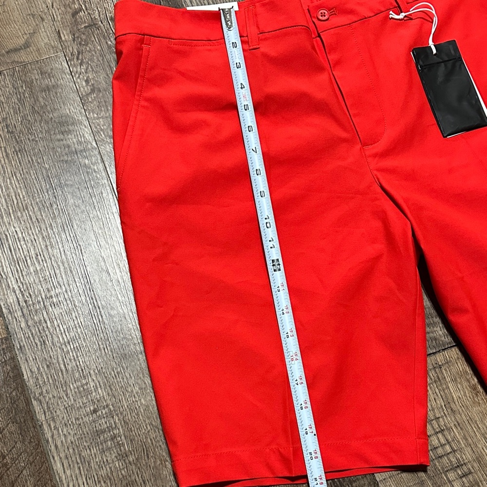 J.Lindenberg Red USA Men's Shorts 10” inseam - Picture 5 of 6